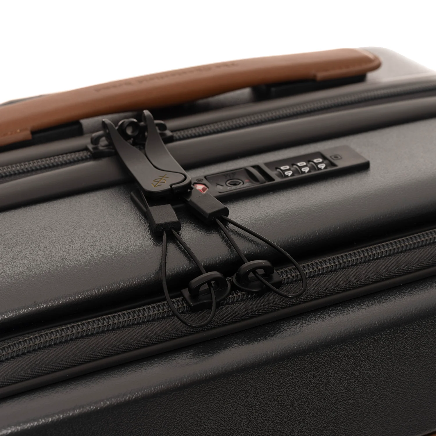 Hand Luggage Suitcase Front Pocket Urban Graphite Zuna - Image 5