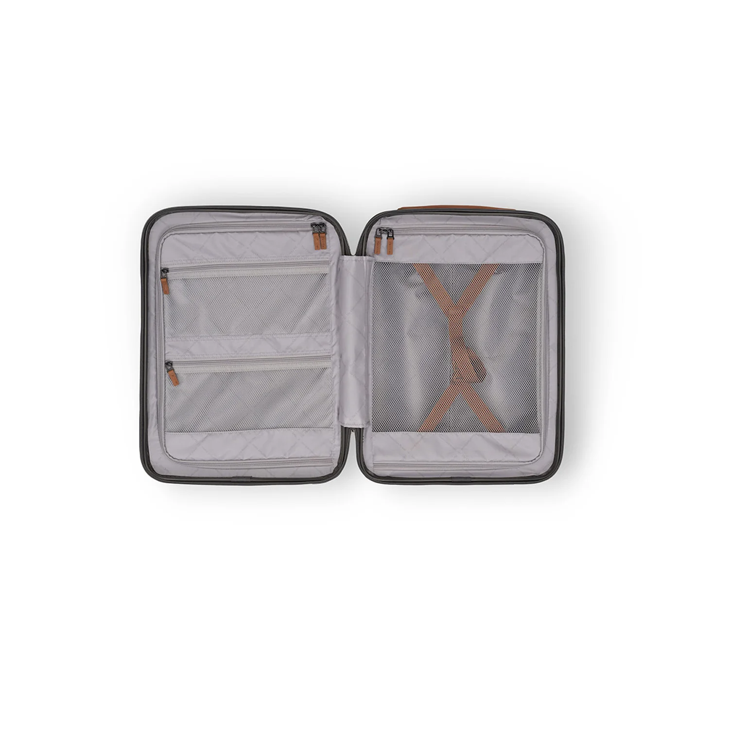 Hand Luggage Suitcase Front Pocket Urban Graphite Zuna - Image 6